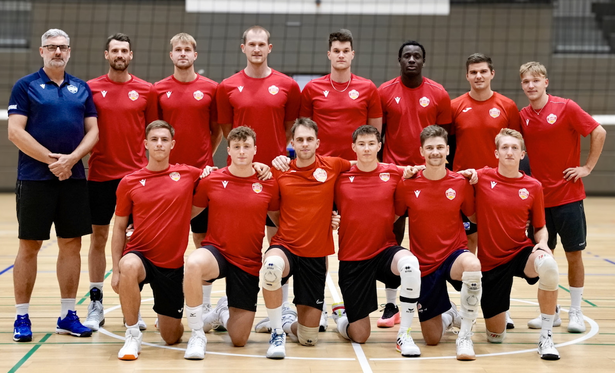 Fast komplett: Für die BADEN VOLLEYS geht die Vorbereitung nun in die Halle. Demnächst stößt auch Zuspieler Eli Irizarry zur Mannschaft. (Foto: Jasmina Frauendorf)